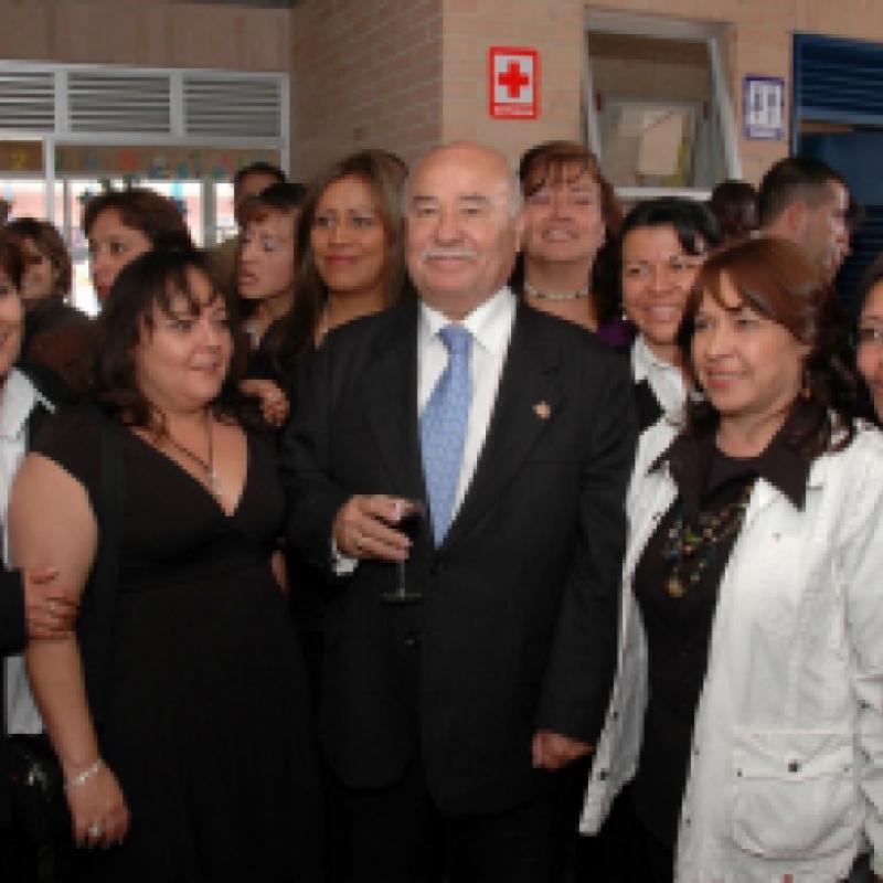 Abel con otros educadores 