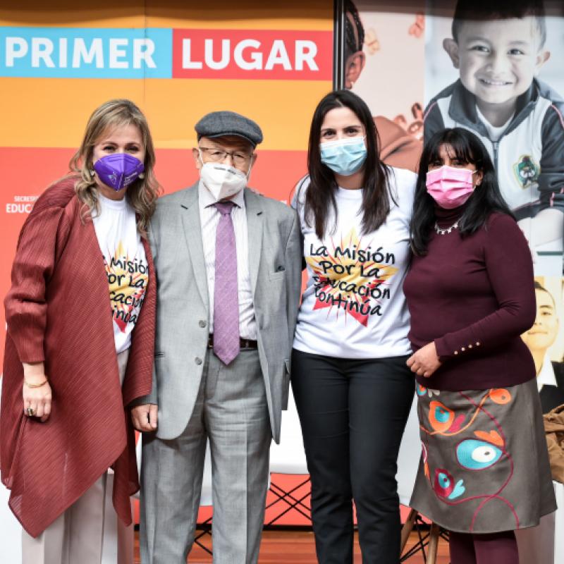 Evento de resultados de Misión de Educadores 