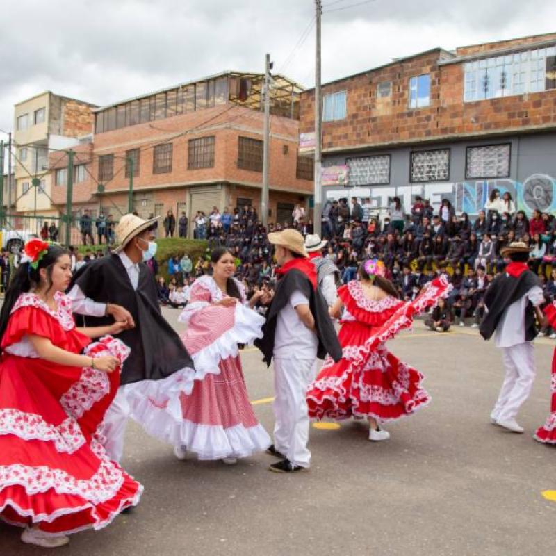 Tejiendo Redes, colegio Usminia 